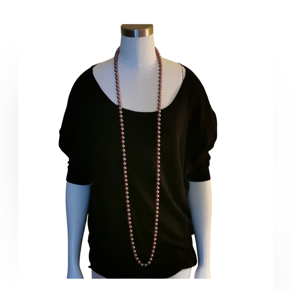💚 28” length costume pearl necklace